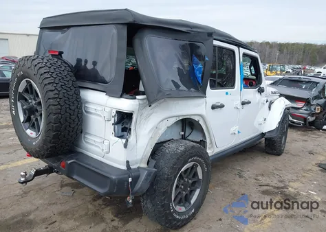2022 Jeep Wrangler Unlimited Rubicon 4X4 z USA, uszkodzony, nr VIN 1C4HJXFN4NW123610